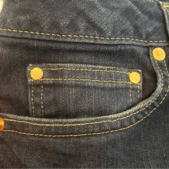 MICHAEL Michael Kors STELLAR WASH CROPPED JEANS Sz 12 - Picture 10 of 12